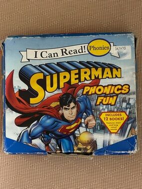 Superman Classic: Superman Phonics Fun (**Includes 10 Books) I Can Read! Phonics